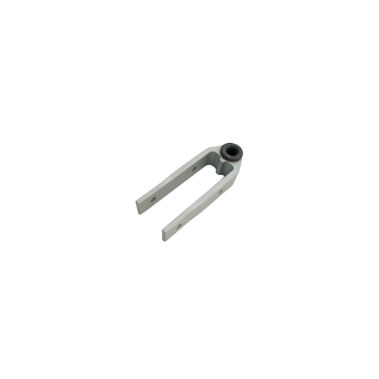 Fémelot Safran Alu ø8mm pour safran de dériveur, lame de 25mm, conçu pour aiguillot avec axe de 8mm, idéal pour équipement nautique léger.