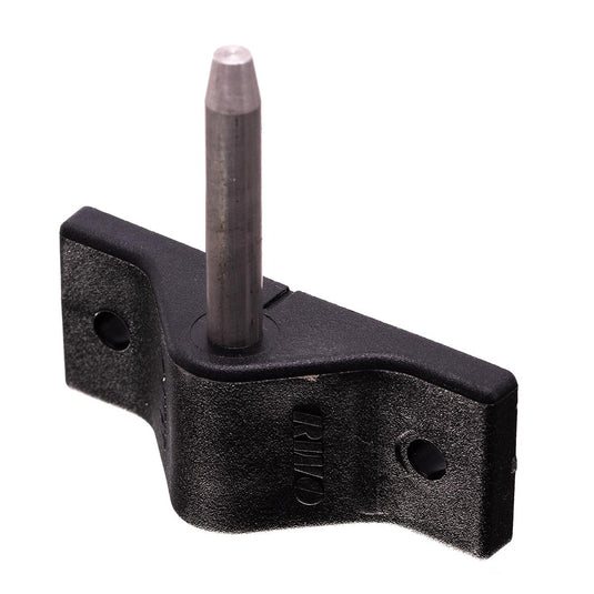 Aiguillot Tableau Plastique ø08mm 2 trous pour dériveur, axe 8mm, entraxe 56mm, fixation par 2 trous de 6mm, idéal pour voile légère.