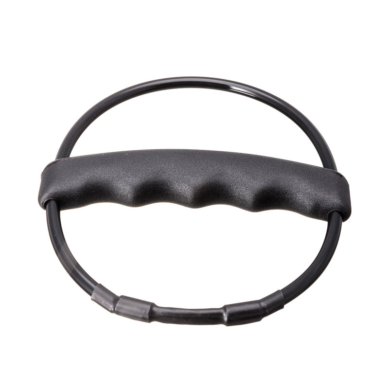 Load image into Gallery viewer, Poignée de Trapèze + cuillère souple J&amp;H, boucle ergonomique plastifiée avec poignée intégrée pour installation facile, conçue pour le confort et la sécurité en voile légère.
