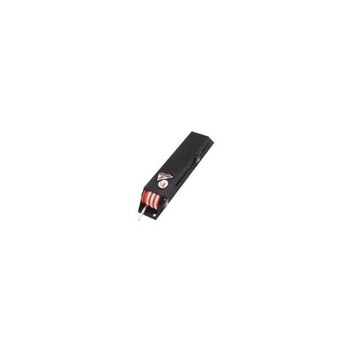 Boîte à Réa Powerbox 8 127mm en aluminium avec vérin de mât, échelle d'étalonnage à 12 positions et ligne de 4 mm pour réglage voile.