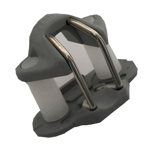 Cage de Taquet RWO R3620 avec filoir inox, équipement pour voile légère, idéal pour dériveurs et catamarans sportifs, disponible chez Yachting Thommeret.