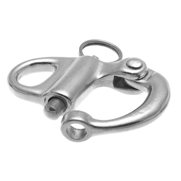 Mousqueton de Drisse 57mm, en inox, longueur 57mm, rupture de charge 1200kg, conçu pour accastillage voile légère chez Yachting Thommeret.