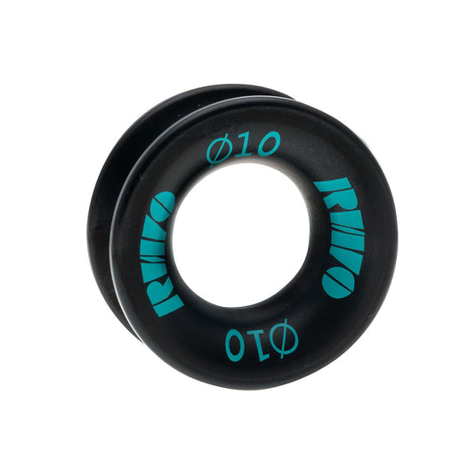 Anneau Faible Friction Aluminium avec revêtement PTFE, conçu pour voile légère, offrant 250% plus de résistance et jusqu'à 90% de poids en moins que les poulies standard.