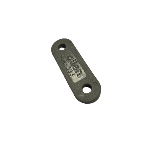 Cale de Taquet inclinée Allen 38mm A.676/A..76 pour dériveurs et catamarans, spécialisée pour accastillage voile légère chez Yachting Thommeret.