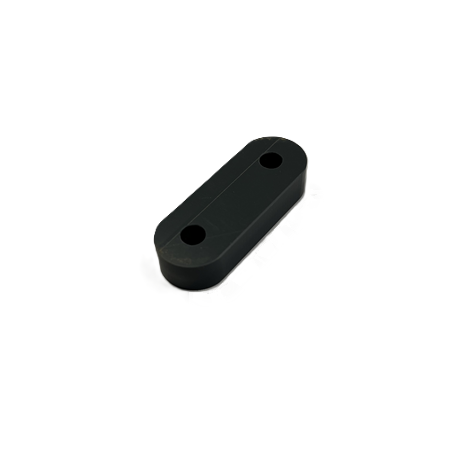 Cale de Pontet/Filoir Holt HT4152 Gris, dimensions 25mm x 15mm x 39mm, pour accastillage voile légère, idéal pour dériveurs et catamarans de sport.