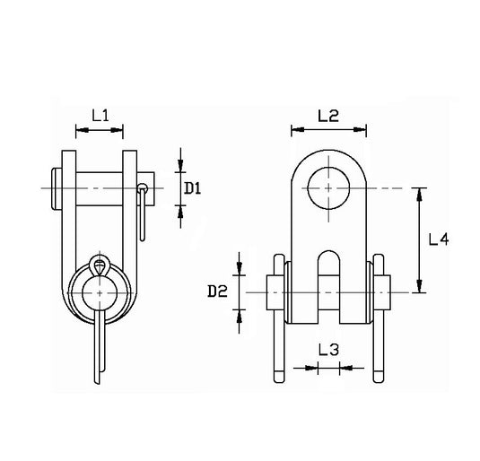 Cardan inox pour vit de mulet dimensions