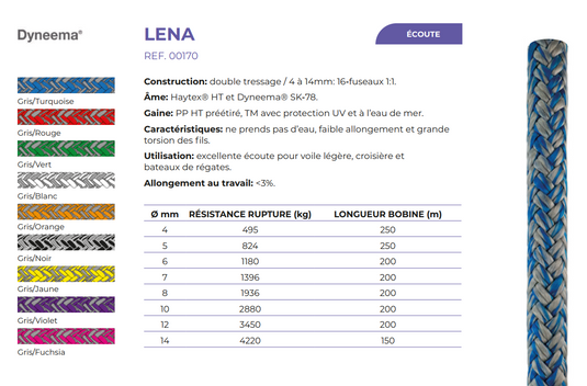 Listen Dyneema/Haytex/Polypro Lena