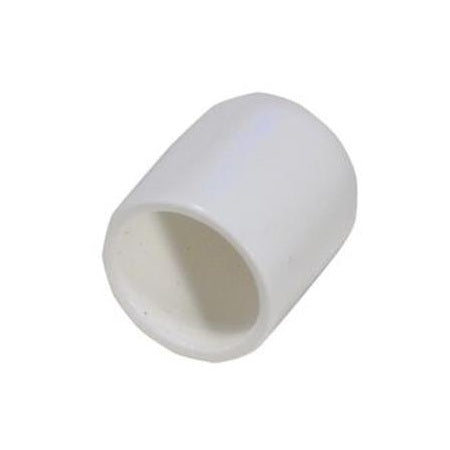 Embout de Latte Jonc, raccord cylindrique en PVC blanc, idéal pour protéger la voile et ajuster la tension des lattes de 8mm ou 10mm.