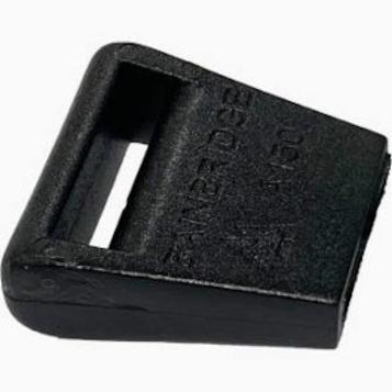 Embout de Latte plate 15mm x 4mm, ajusteur en plastique pour tension et verrouillage de la sangle de voile, idéal pour voiles de dériveurs et catamarans.