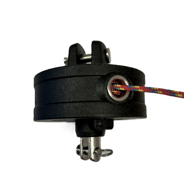 Laden Sie das Bild in Galerie -Viewer, Enrouleur de foc Furlex 20S ø70mm avec poulie marine compacte, équipé de roulements à billes en acier inoxydable et composite léger, idéal pour dériveurs.
