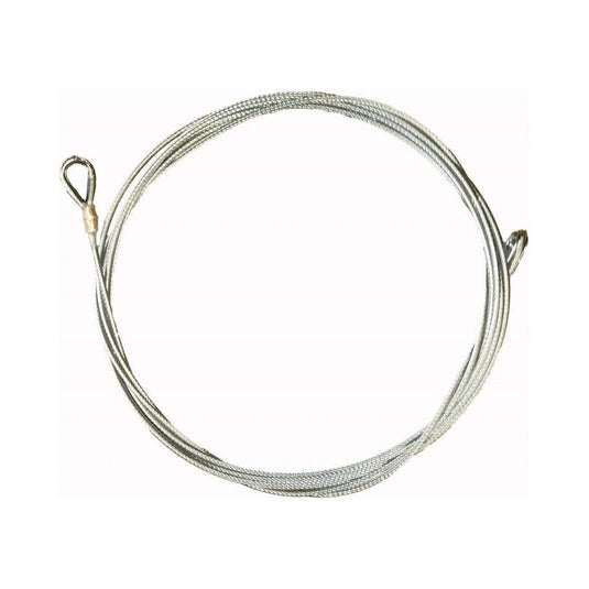 cable en inox non gainé pour gréement de catamaran NewCat F2 ou new cat 15. Etai sur cosses manchonnées.