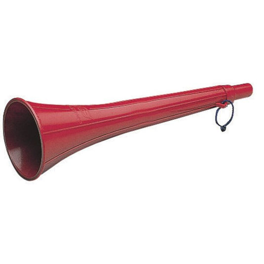 Corne de brume en polyamide très résistant, longueur 30 cm, diamètre 8 cm, conforme à la réglementation Division 240, idéale pour la voile légère et le nautisme professionnel.
