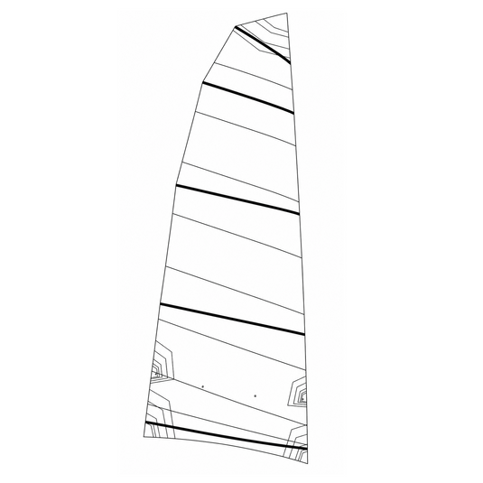Vela Grande Catamarã Hobie Cat T2