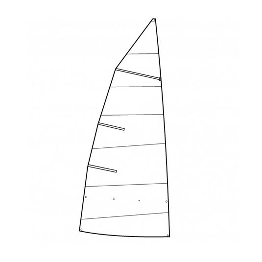 Grand Voile Dériveur Vaurien Grand Voile Dériveur THOMMERET VOILES - Yachting Thommeret Spécialiste Accastillage Voile Légère