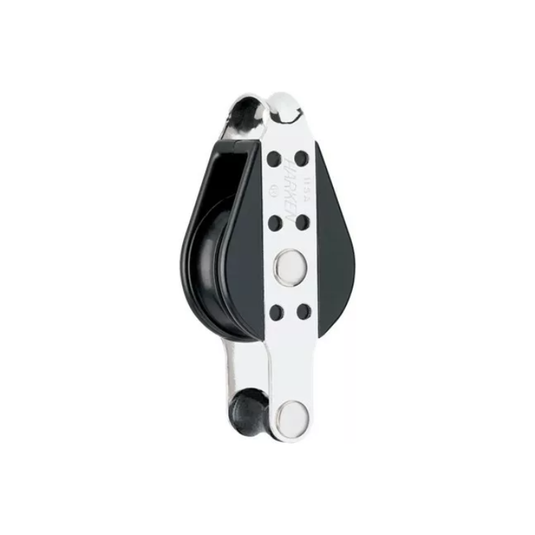 Poulie à Ringot Bullet ø29mm, compacte et légère, idéale pour réglage rapide des voiles sous charge, adaptée aux dériveurs et catamarans de Yachting Thommeret.