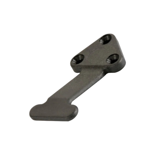 Élément en plastique nylon résistant fait pour bloquer le safran sur l'aiguillot ou femelot en fonction de la configuration du système de barre du voilier.