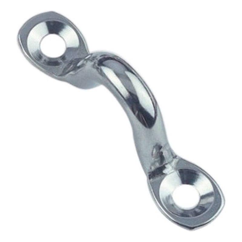 Laden Sie das Bild in Galerie -Viewer, Pontet plein inox A2 avec trous, idéal pour accastillage nautique, dimensions variées. Parfait pour dériveurs et catamarans.
