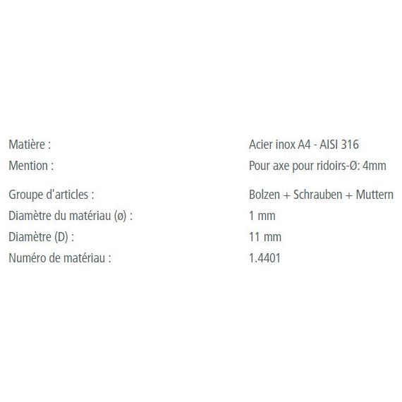Load image into Gallery viewer, Anneau Brisé Inox A4 - AISI 316 pour voile légère, qualité marine, fabriqué en Europe. Disponible en plusieurs tailles pour applications nautiques variées.
