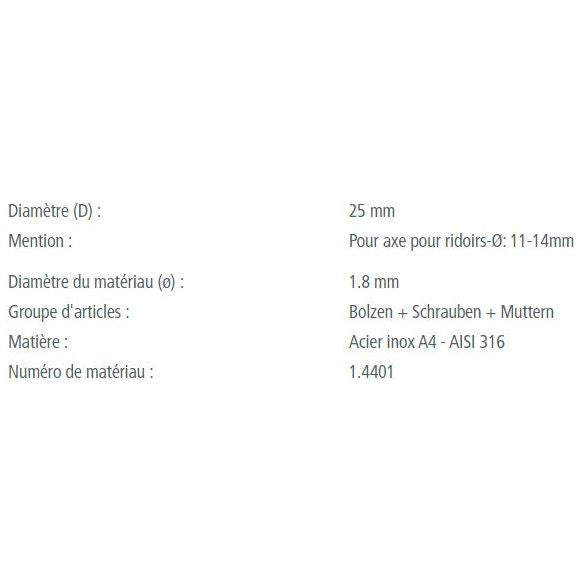 Load image into Gallery viewer, Anneau Brisé Inox A4, qualité marine, disponible en tailles variées pour équipement de voile légère, idéal pour dériveurs et catamarans, fabriqué en Europe.
