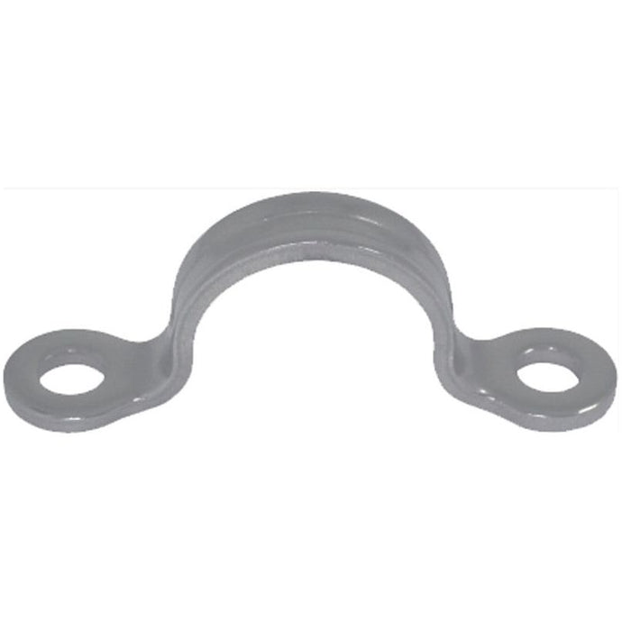 Pontet Embouti en inox A4 - AISI 316, gros plan sur le design marine standard, idéal pour l'équipement de voile légère. Fabrication européenne de haute qualité.