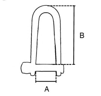 Chargez l'image dans la visionneuse de la galerie, Manille forgée rapide pour drisse.

