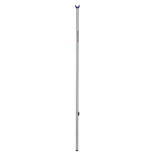 Bôme Optimist Club accastillé standard avec embouts et ferrures en nylon, conçue pour fixation de l'écoute de grand-voile et hale-bas.