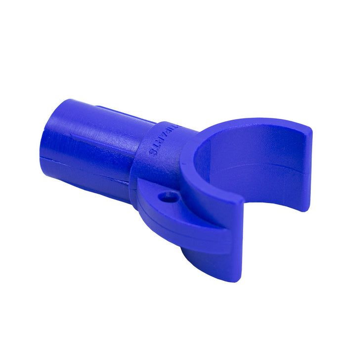 Fourche de bôme Optimist ø32mm en nylon renforcé, pour bôme standard de 32 mm, assurant une fixation ferme autour du mât pour rotation simultanée.