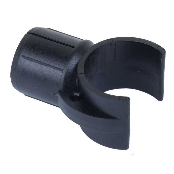 Fourche de bôme Optimist ø40mm Racing en nylon renforcé, assurant une rotation fluide du mât et de la bôme pour voile légère.