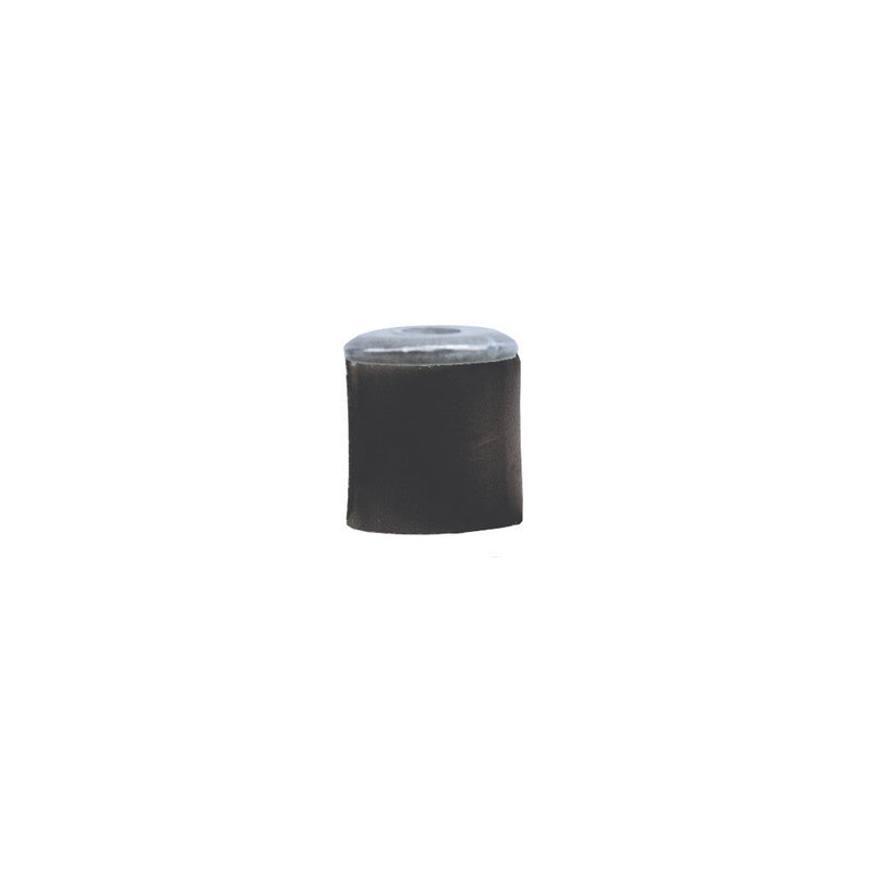 Laden Sie das Bild in Galerie -Viewer, Butée de tension PM, isolateur en caoutchouc avec capuchon métallique, à fixer sur mâts d&#39;Optimist via rivet pop Ø4mm, pour absorber chocs et vibrations.
