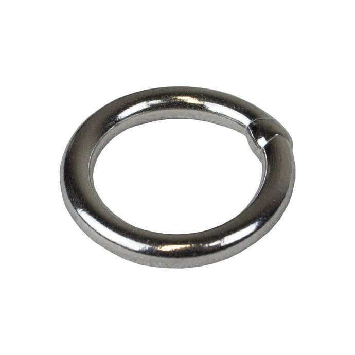 Anneau Rond Inox ø3mm pour Ecoute d'Optimist, 15mm de diamètre intérieur, utilisé pour grand-voile d'Optimist, avec une charge de rupture de 650kg.