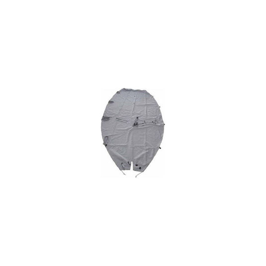 Taud de Dessus 420 Polyester avec grommets et sangles réglables pour protéger dériveur, fabriqué en PVC 1200D, imperméable et résistant aux UV.