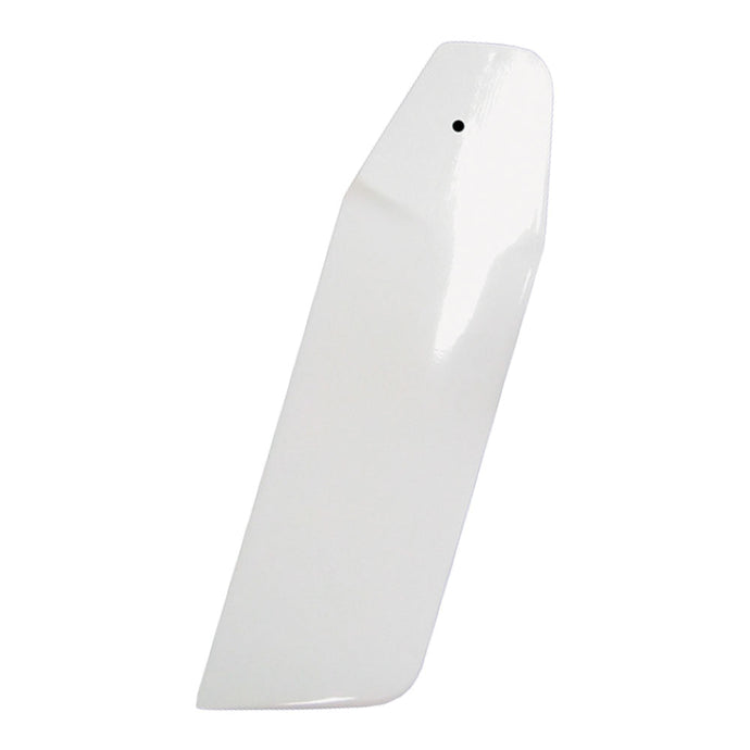 Lame de safran adaptable Laser® en polyester renforcé, autorisée en régate, idéale pour dériveurs Laser®, disponible chez Yachting Thommeret, spécialiste en accastillage voile légère.