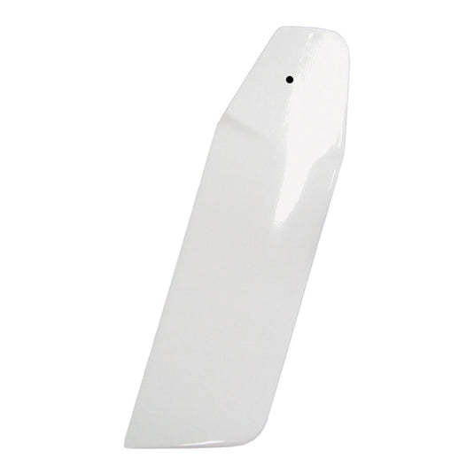 Lame de safran adaptable Laser® en polyester renforcé, autorisée en régate, idéale pour dériveurs Laser®, disponible chez Yachting Thommeret, spécialiste en accastillage voile légère.