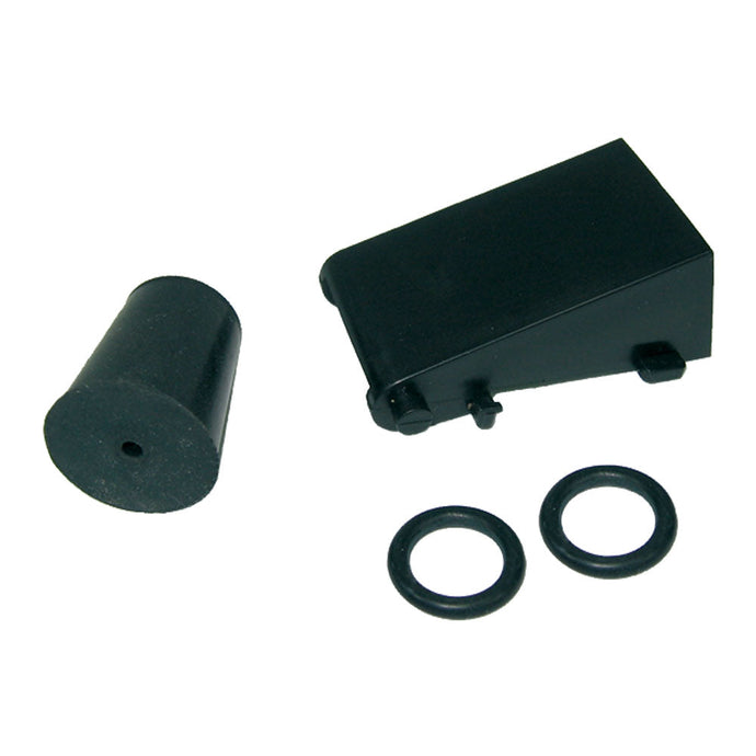 Kit de réparation Bailer Laser®/ILCA avec deux joints toriques, une goulotte, et un bouchon de cockpit, destiné aux dériveurs Laser® et ILCA®.