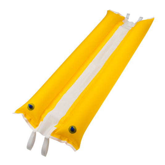 Flottabilité de Mat gonflable 8l avec deux boudins de 80 cm assurant une flottabilité totale de 8 litres, conçu pour petits dériveurs.
