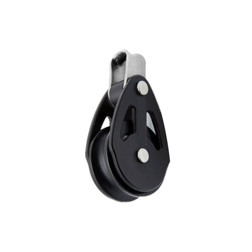 Poulie Simple à billes Aluminium, idéale pour dériveurs et catamarans, légère et robuste, parfaite pour usages divers avec haute résistance aux charges.