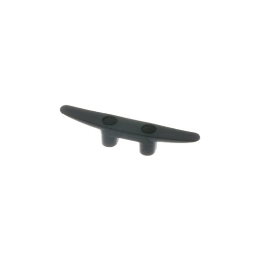 Taquet plastique à Tourner 065 à 102mm, conçu pour lignes de contrôle et drisses, avec une base large pour une fixation sécurisée. Adapté au nautisme léger.