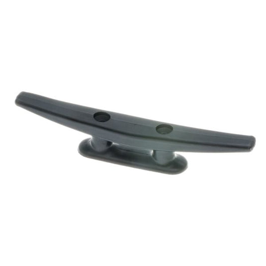 Taquet plastique à tourner 140 à 216mm, idéal pour fixer fermement les lignes de contrôle et drisses, avec base généreuse pour applications nautiques.
