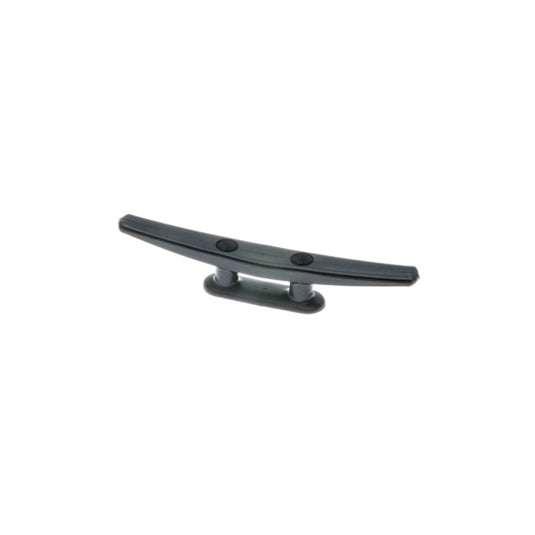 Taquet plastique à Tourner 140 à 216mm, idéal pour lignes de contrôle et drisses, offrant une fixation stable grâce à sa surface de base généreuse.