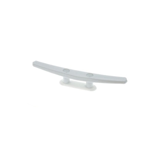 Taquet plastique à Tourner 140 à 216mm, idéal pour lignes de contrôle et drisses, avec surface de base large pour fixation sécurisée.