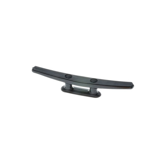 Taquet plastique à tourner 140 à 216mm, idéal pour lignes de contrôle et drisses, avec base large pour fixation solide, adapté à la voile légère.