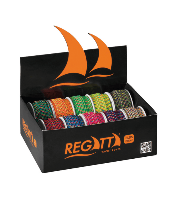 Garcette Dyneema Color, corde haute résistance pour voile légère, vendue en bobine, idéale pour Optimist et usages divers, chez Yachting Thommeret.