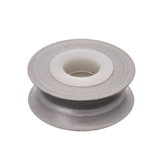 Réa Axe ø9mm ø28 x 11mm Alu pour remplacement sur Poulie RWO, pièce détachée en aluminium, vendue à l'unité, dimensions utiles spécifiées.