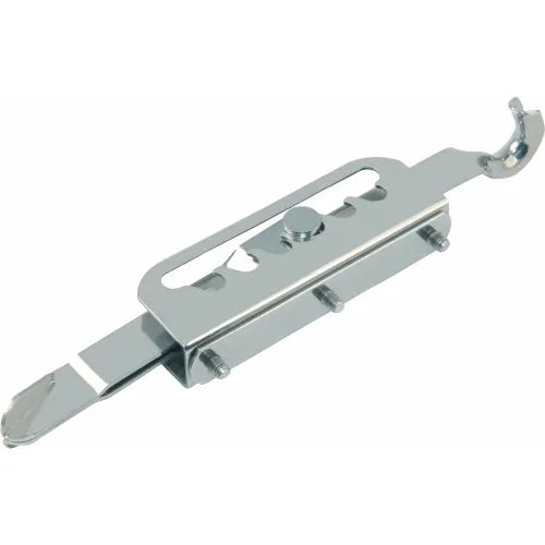 Ridoir d'Etai réglable en inox 316, idéal pour dériveurs, avec mécanisme à levier pour tension précise de l'étai jusqu'à 63mm.