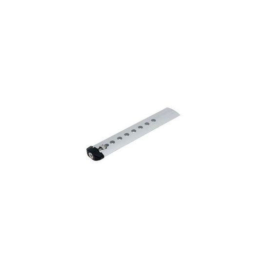 Réglette de Barre de Flèche pour blocage de haubans ø2,5 à 3mm, avec embout composite, essentielle pour accastillage voile légère.