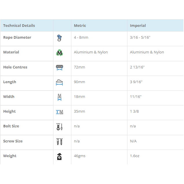Chargez l&#39;image dans la visionneuse de la galerie, Spécifications techniques cleat 253
