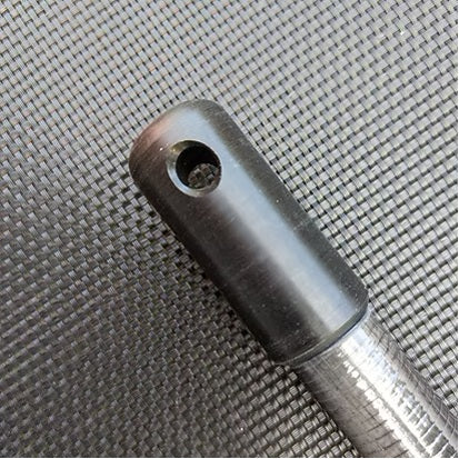 Embout de stick carbone pro noir