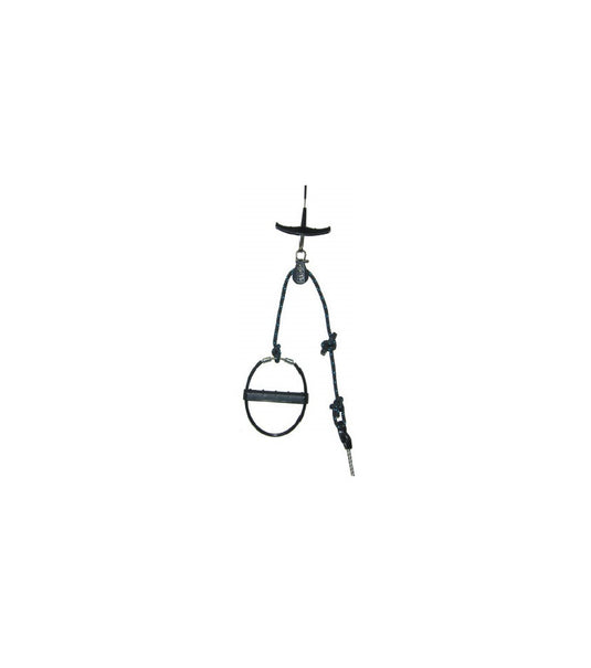 Poignée de Trapèze + cuillère souple J&H avec système de poulie et corde, idéale pour les applications nautiques légères, facile à manipuler grâce à sa poignée ergonomique.
