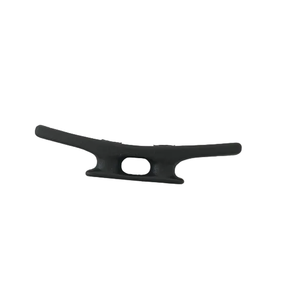 Carregue a imagem no visualizador da galeria, taquet d'amarrage ou taquet a tourner pour écoute, drisse ou amarre sur dériveur, annexe ou petit bateau. fabriqué en plastique nylon noir résistant.
