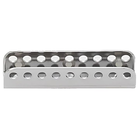 Emplanture de Mat Inox 100mm pour dériveur, idéale pour ajuster la quête ou cintre du mât, fixation solide avec 9 trous.